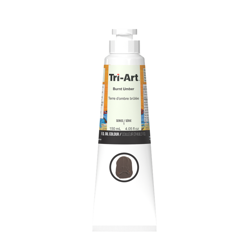 Tri-Art Oil Colours - Burnt Umber