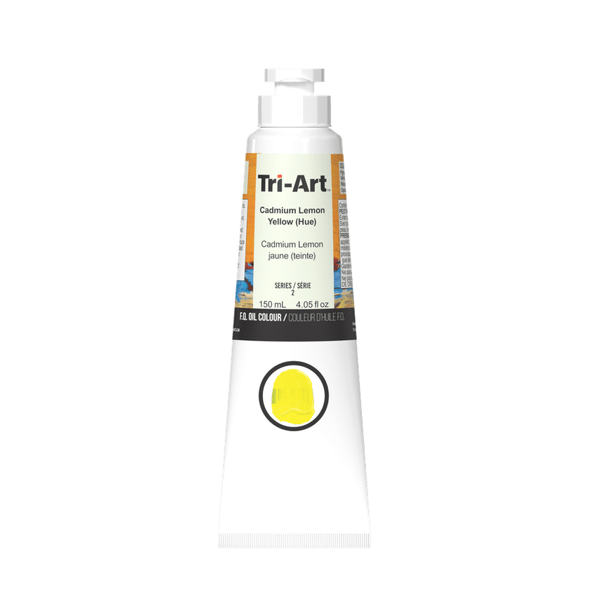 Tri-Art Oil Colours - Cadmium Lemon Yellow Hue