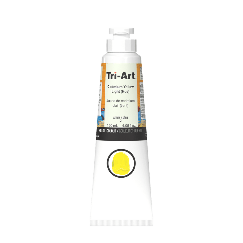 Tri-Art Oil Colours - Cadmium Yellow Light Hue