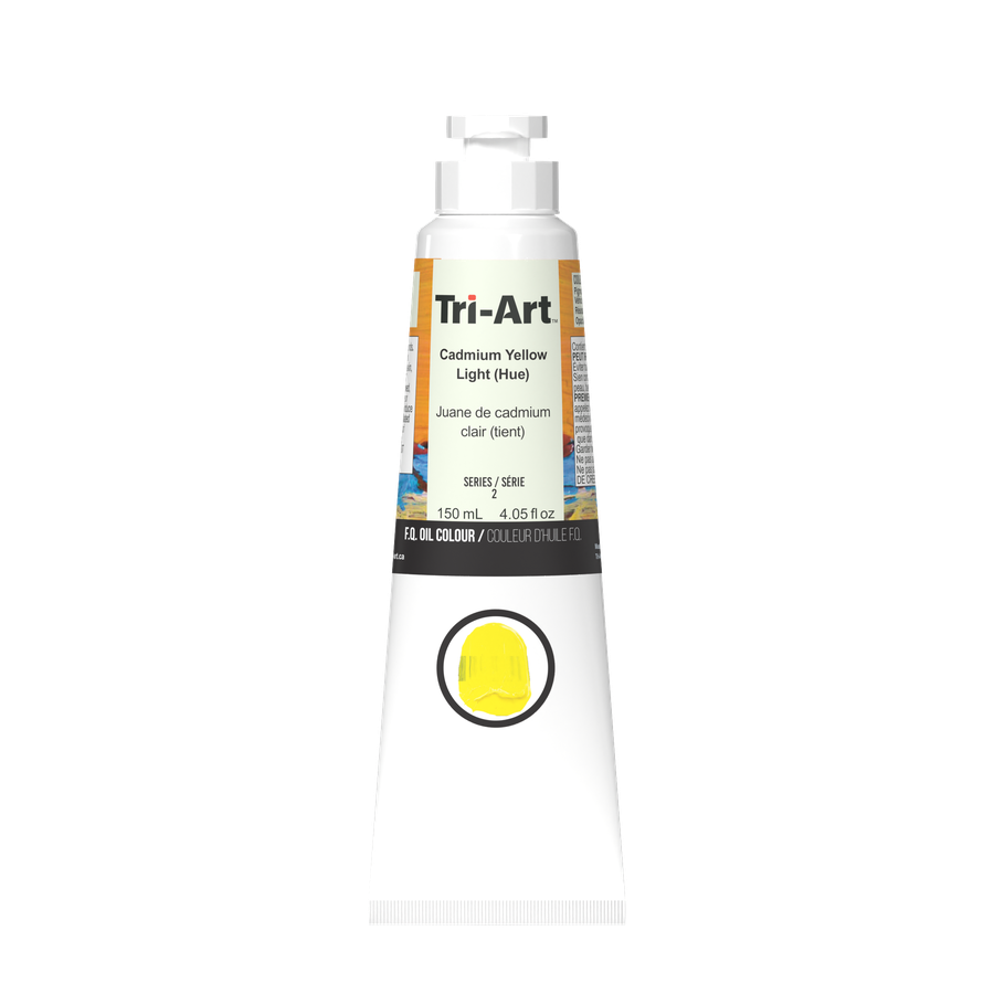 Tri-Art Oil Colours - Cadmium Yellow Light Hue