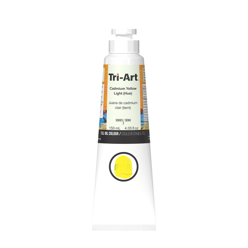 Tri-Art Oil Colours - Cadmium Yellow Light Hue
