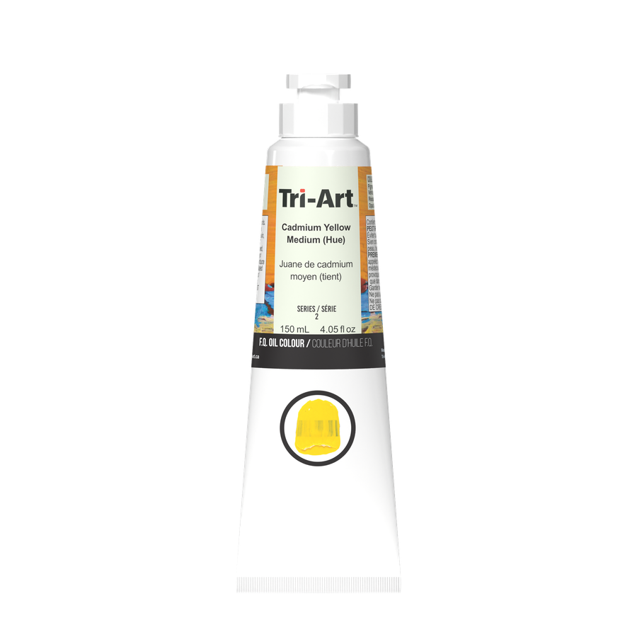 Tri-Art Oil Colours - Cadmium Yellow Medium Hue