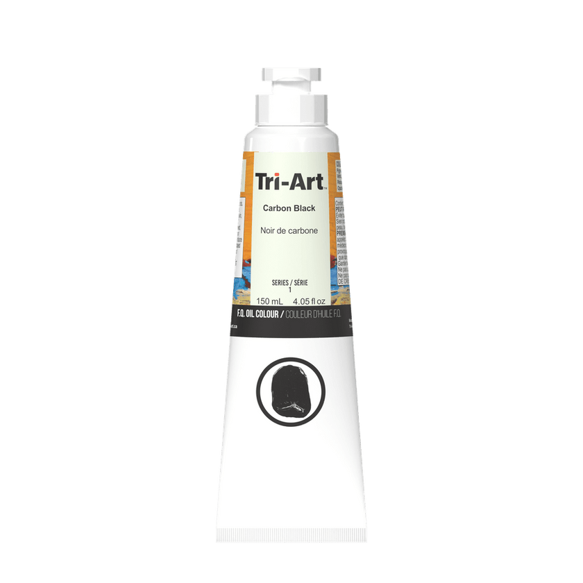 Tri-Art Oil Colours - Carbon Black