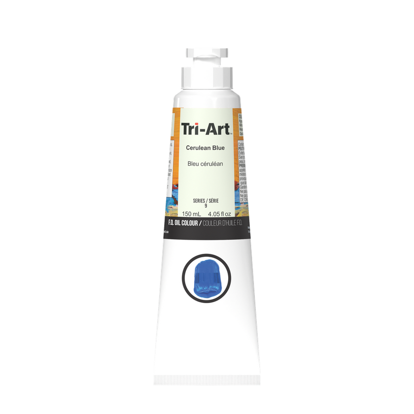 Tri-Art Oil Colours - Cerulean Blue