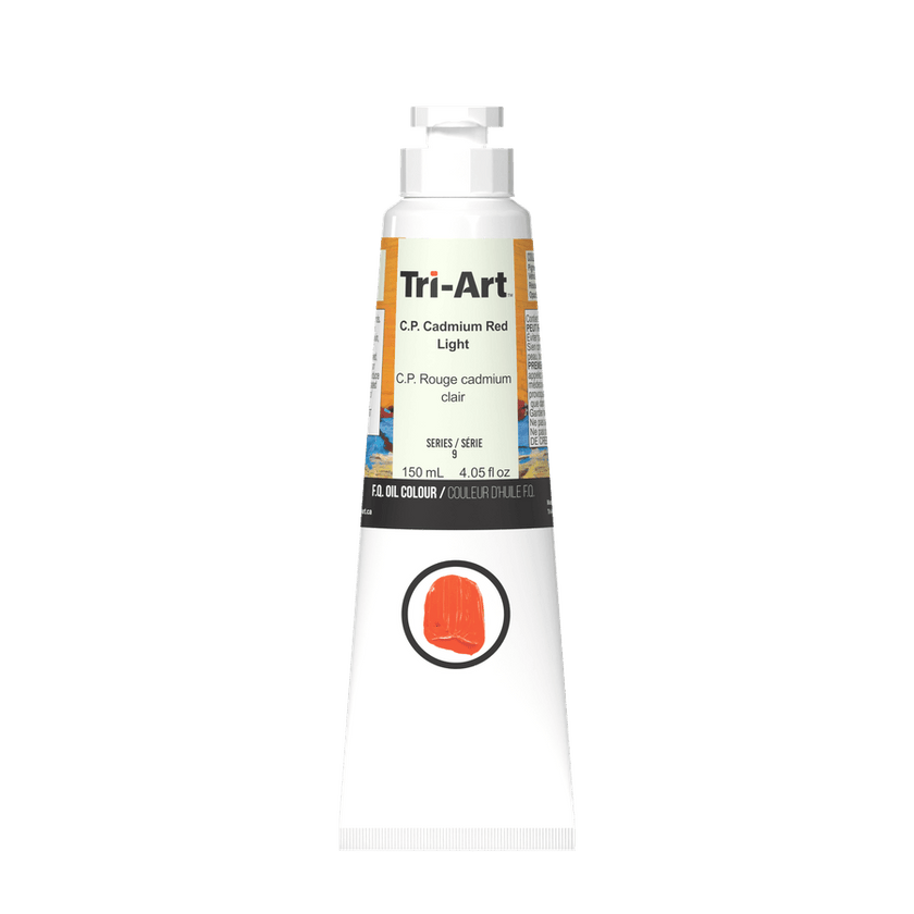 Tri-Art Oil Colours - C.P. Cadmium Red Light