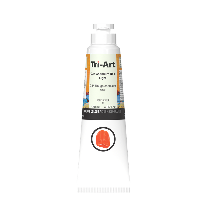 Tri-Art Oil Colours - C.P. Cadmium Red Light