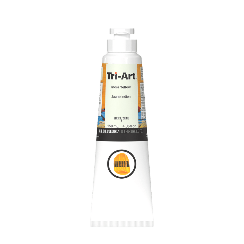 Tri-Art Oil Colours - India Yellow