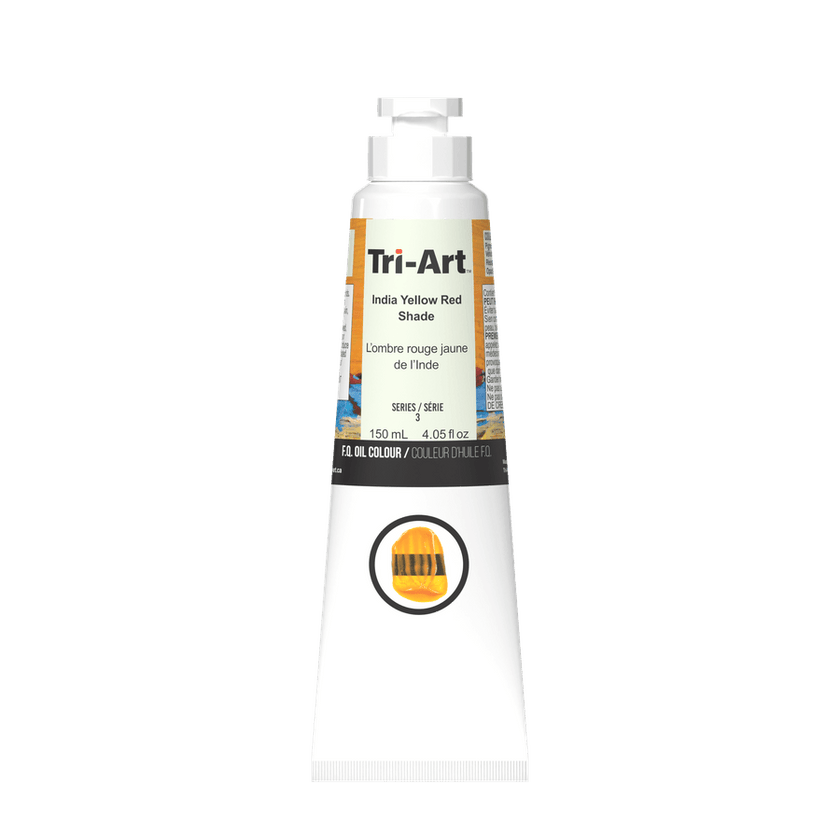 Tri-Art Oil Colours - Indian Yellow Red Shade