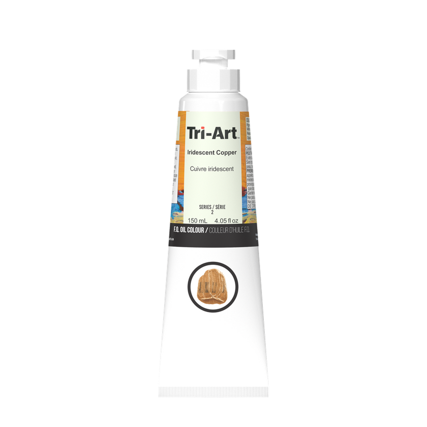 Tri-Art Oil Colours - Iridescent Copper