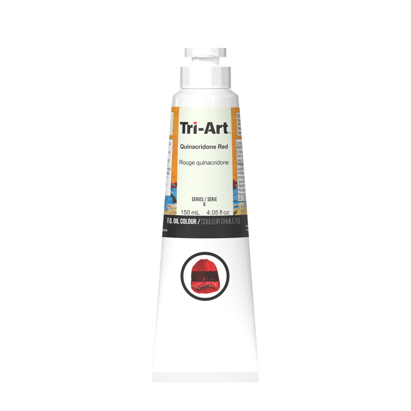 Tri-Art Oil Colours - Quinacridone Red