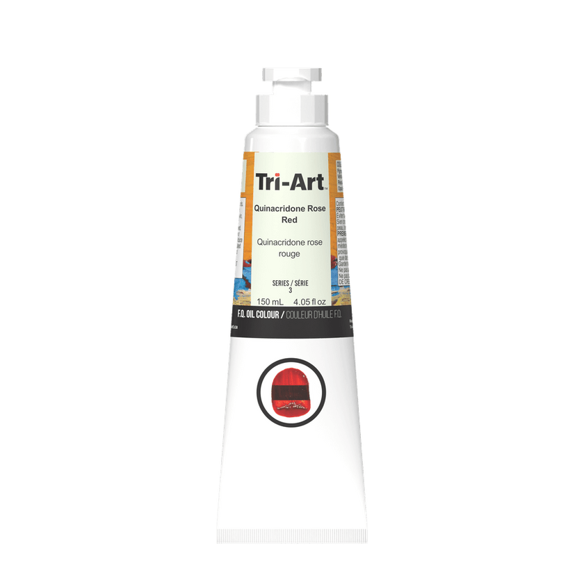 Tri-Art Oil Colours - Quinacridone Rose Red