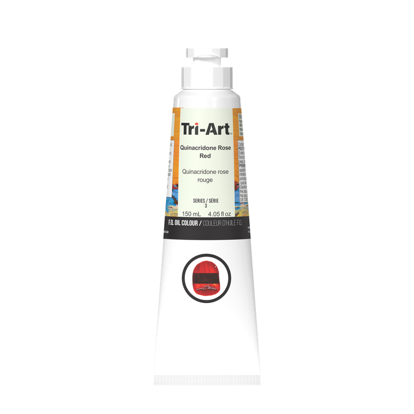 Tri-Art Oil Colours - Quinacridone Rose Red