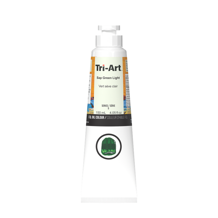 Tri-Art Oil Colours - Sap Green Light