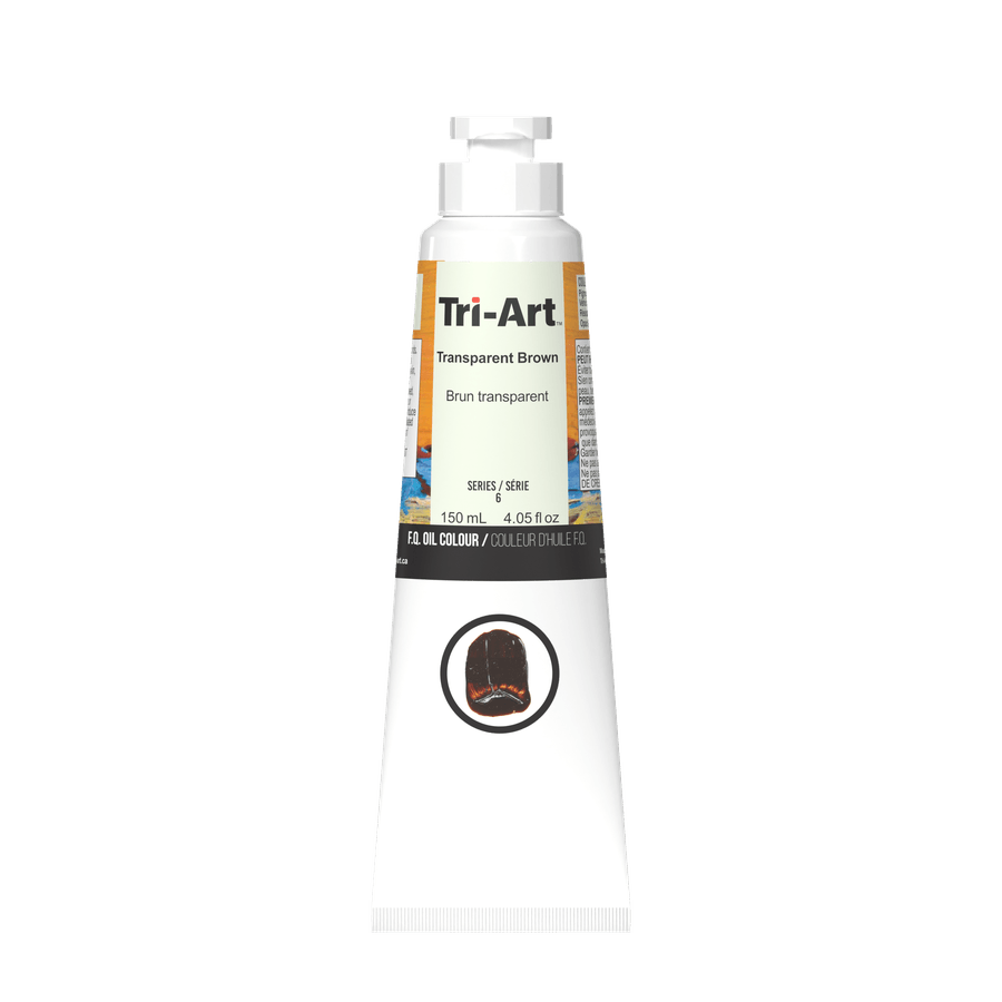 Tri-Art Oil Colours - Transparent Brown