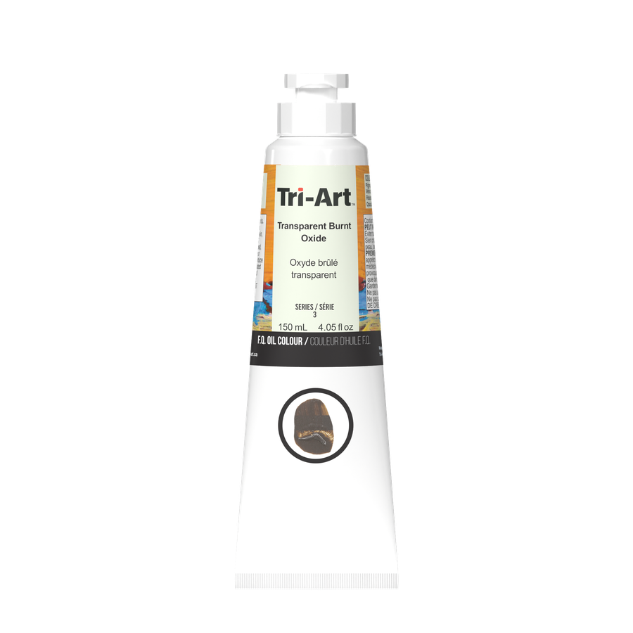 Tri-Art Oil Colours - Transparent Burnt Oxide