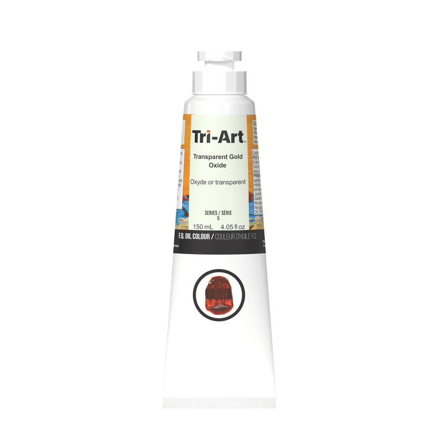 Tri-Art Oil Colours - Transparent Gold Oxide