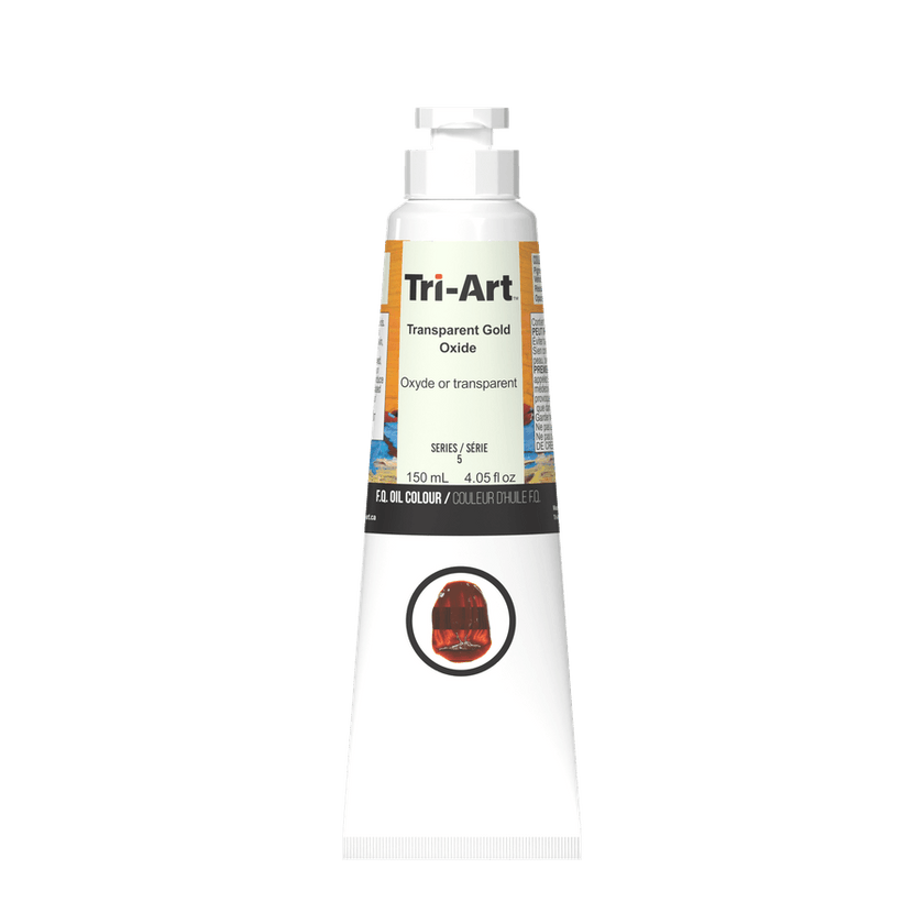 Tri-Art Oil Colours - Transparent Gold Oxide