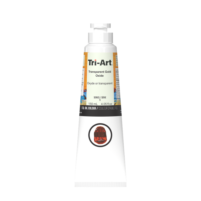 Tri-Art Oil Colours - Transparent Gold Oxide