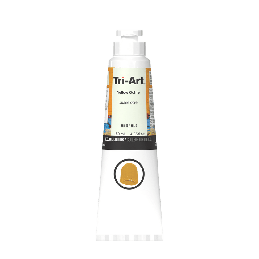 Tri-Art Oil Colours - Yellow Ochre