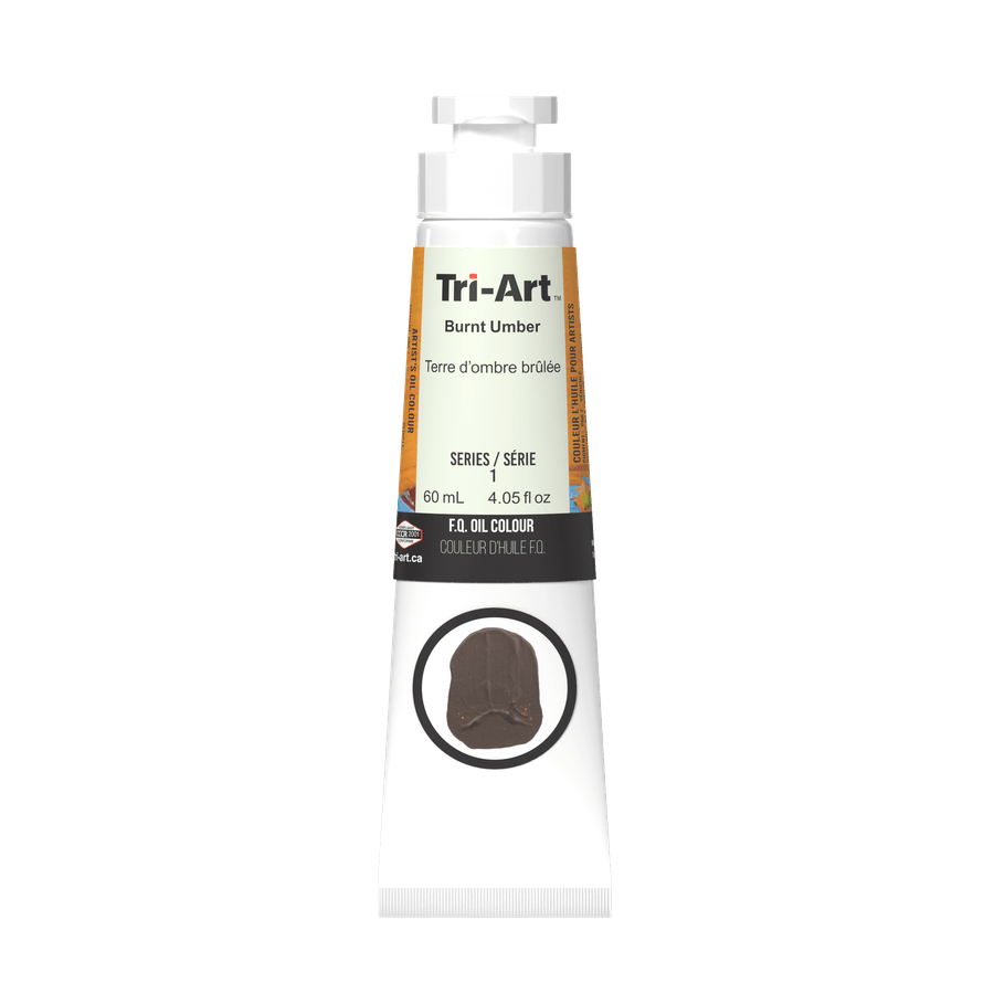 Tri-Art Oil Colours - Burnt Umber