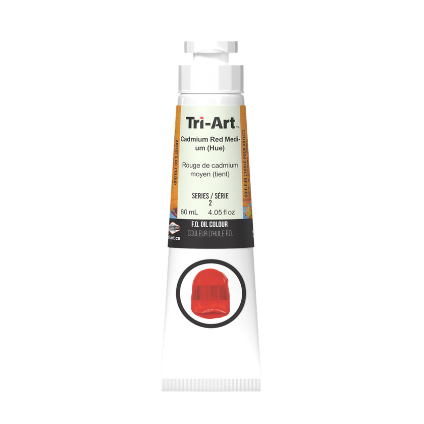 Tri-Art Oil Colours - Cadmium Red Medium Hue