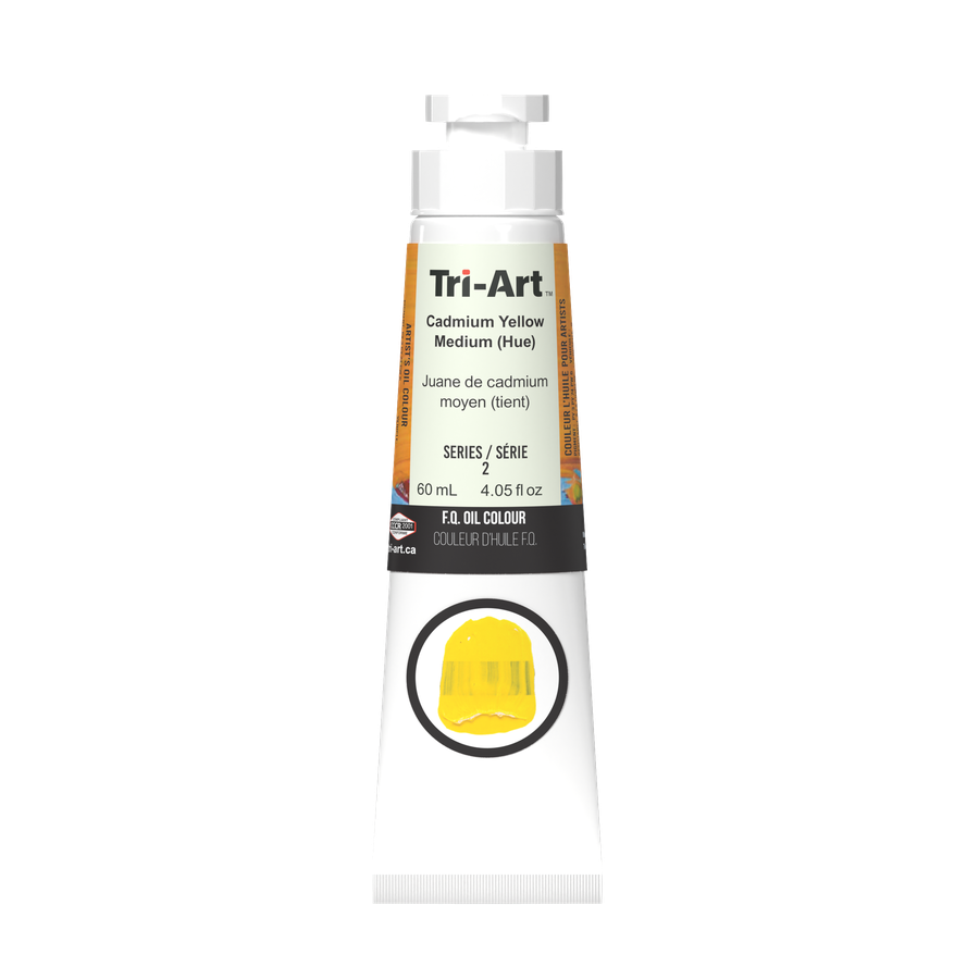 Tri-Art Oil Colours - Cadmium Yellow Medium Hue