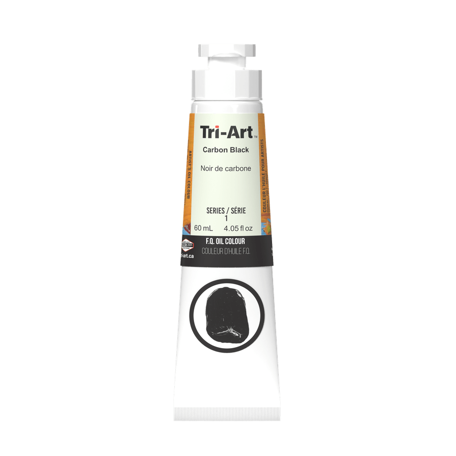 Tri-Art Oil Colours - Carbon Black