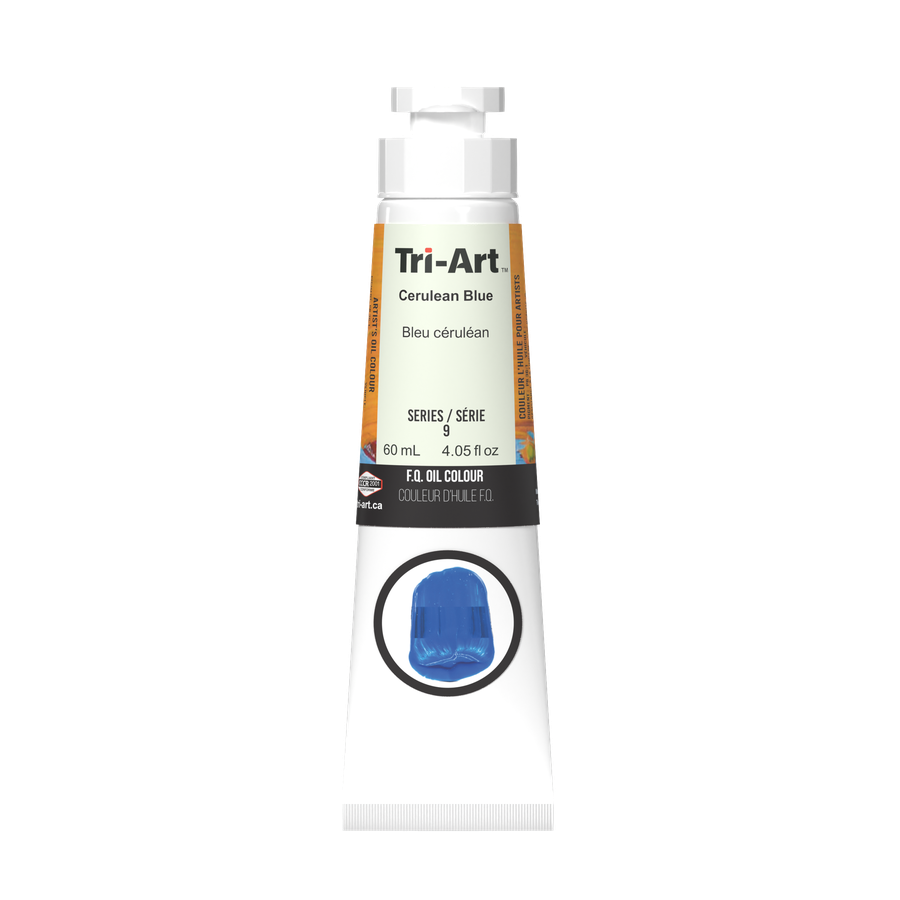 Tri-Art Oil Colours - Cerulean Blue
