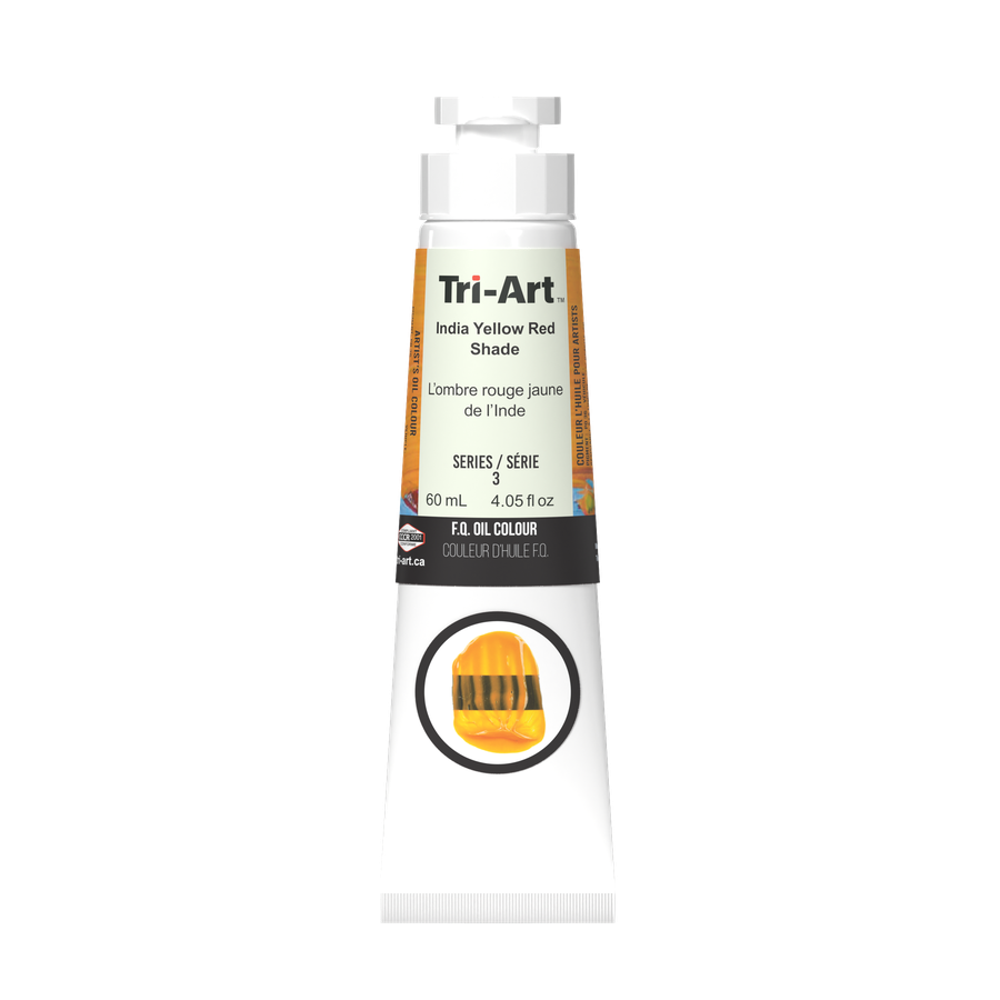 Tri-Art Oil Colours - Indian Yellow Red Shade