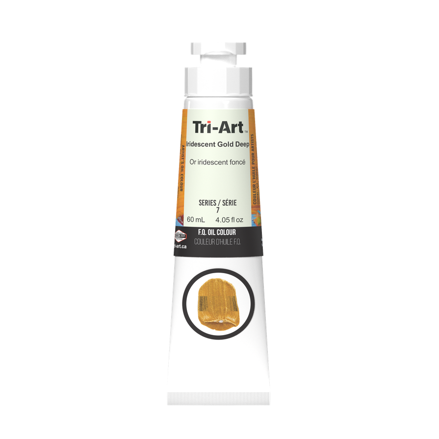 Tri-Art Oil Colours - Iridescent Gold Deep