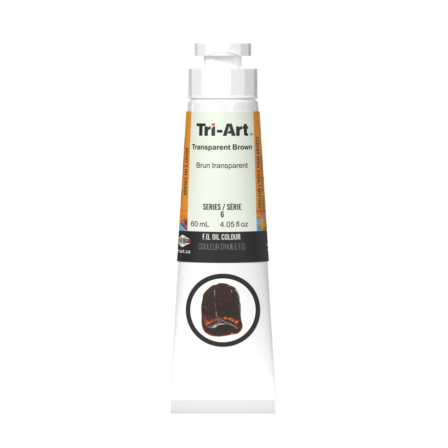 Tri-Art Oil Colours - Transparent Brown