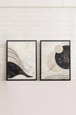 MINIMALIST UNIVERSE DUO (2 Oeuvres sur toile étirée)