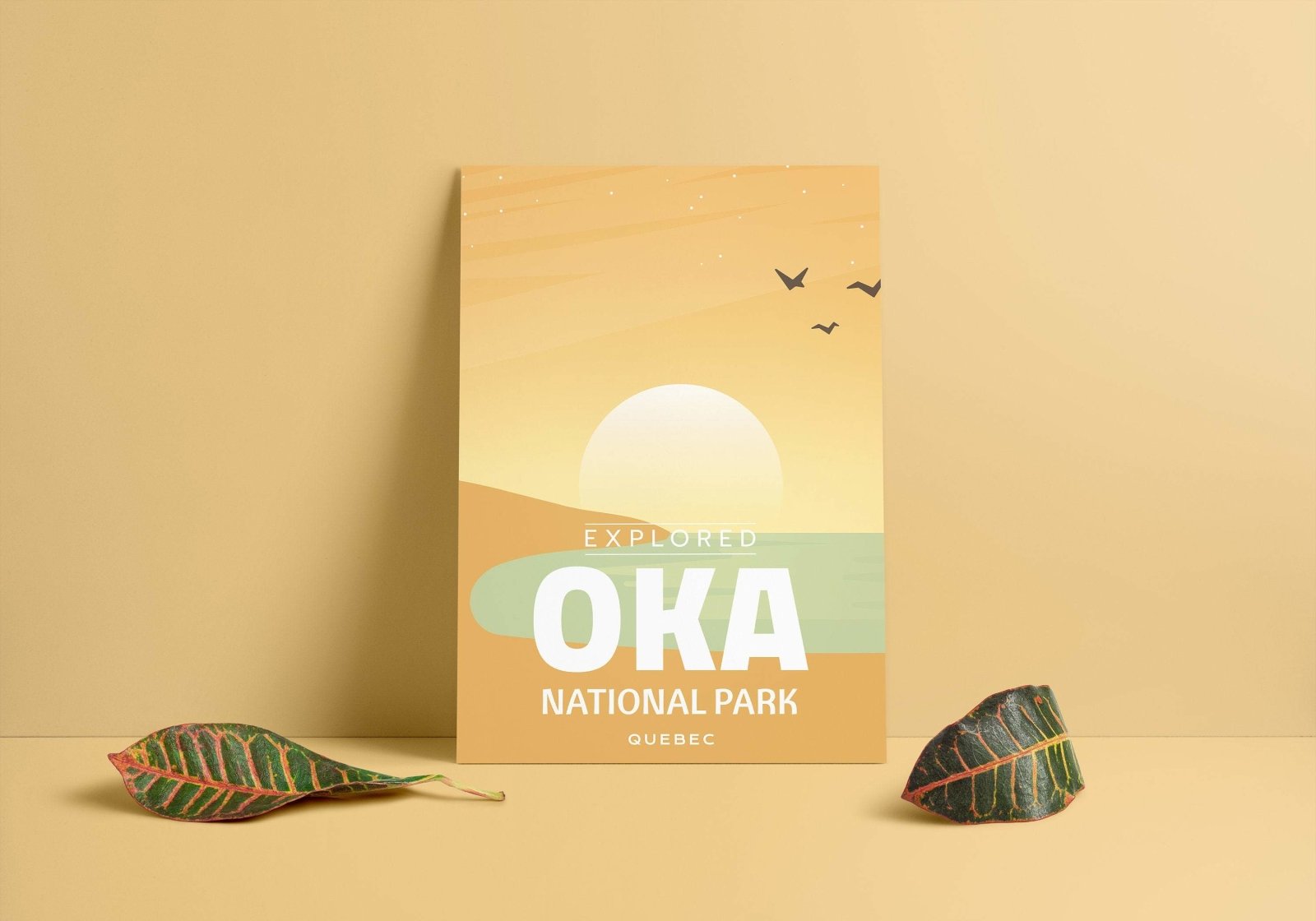 Oka National Park 'Explored' Poster, Canada Parks