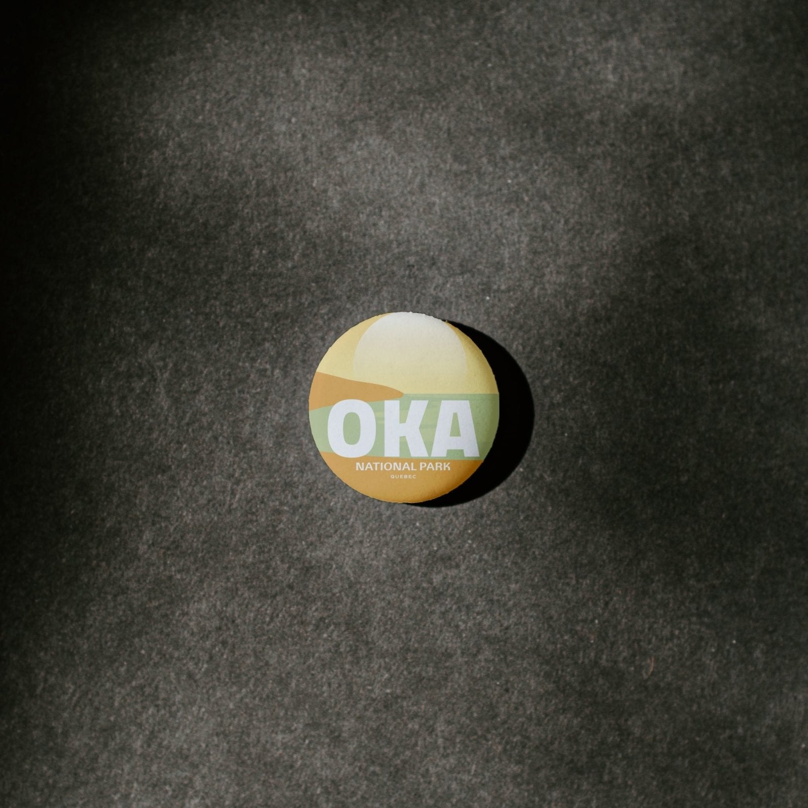 Oka National Park of Quebec Pinback Button, Canada Parks