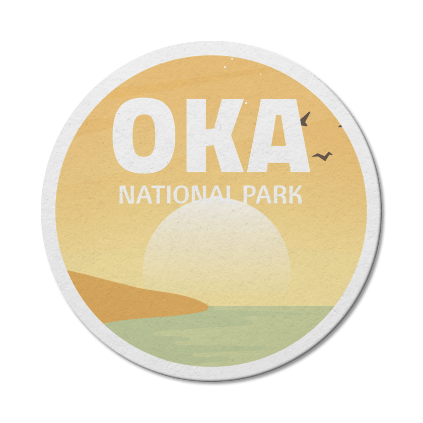 Oka Quebec National Park Waterproof Vinyl Sticker, Canada Parks