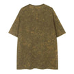 Old Washed Short Sleeve Men's Punk