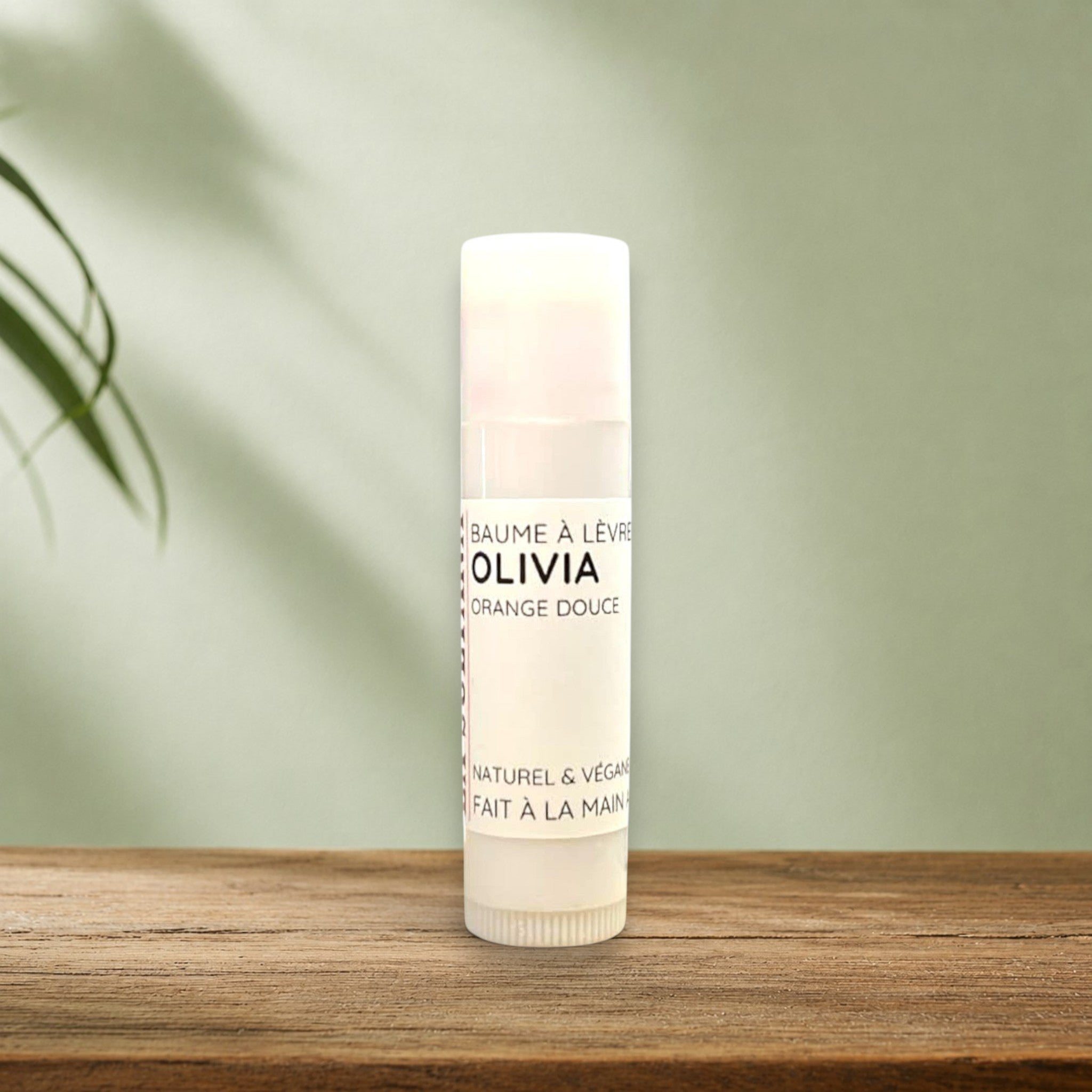 Baume à lèvres OLIVIA karité & orange douce