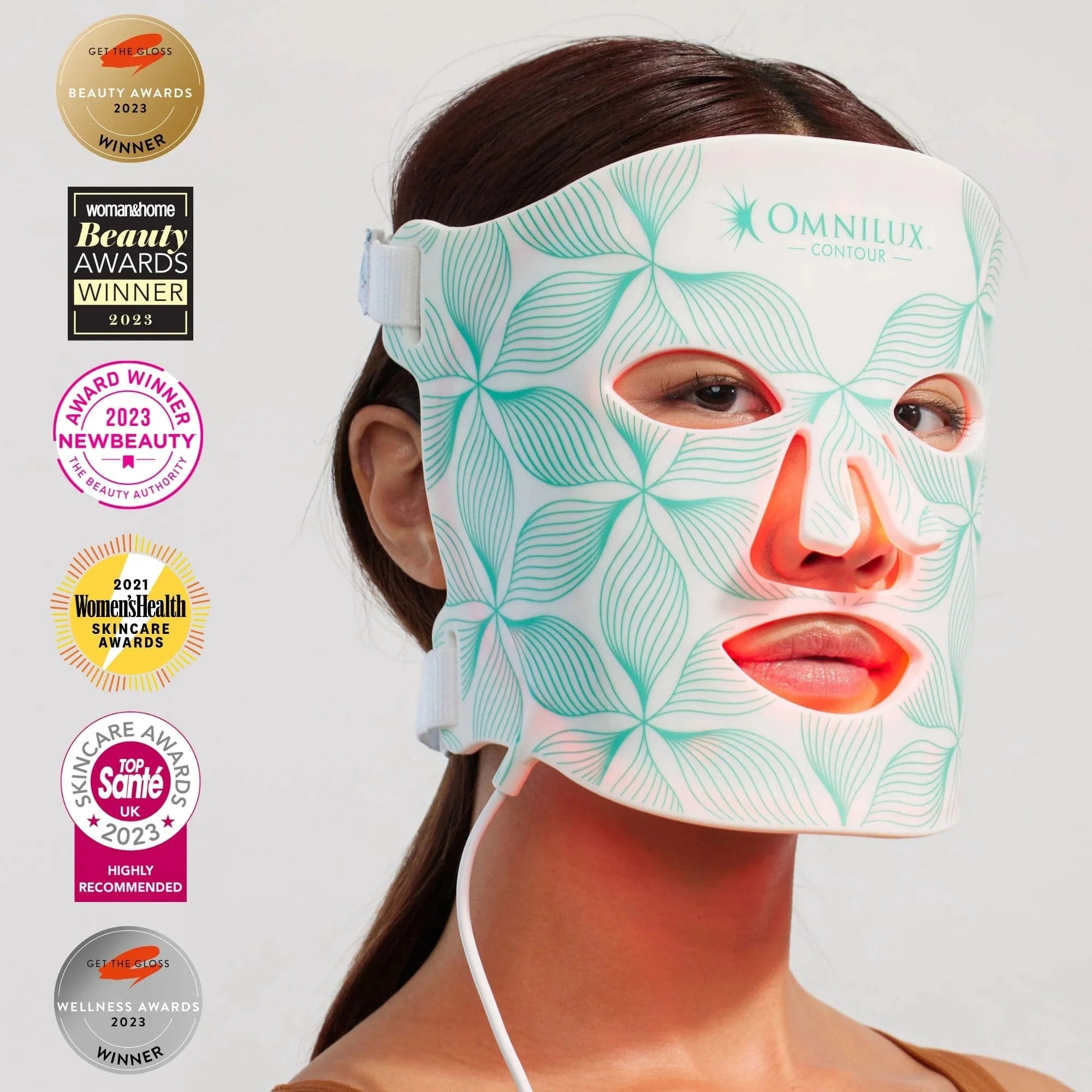 Omnilux Contour Face - Red Light + Infrared Light Therapy