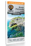 Backroad Mapbooks Bruce Peninsula Tear-Resistant Topographic Map