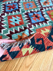 Afghan Maymana Kilim Rug | 3' 11
