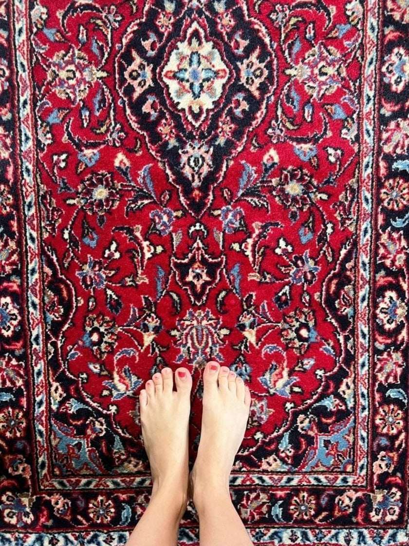 Persian Kashan Runner | 9' 10