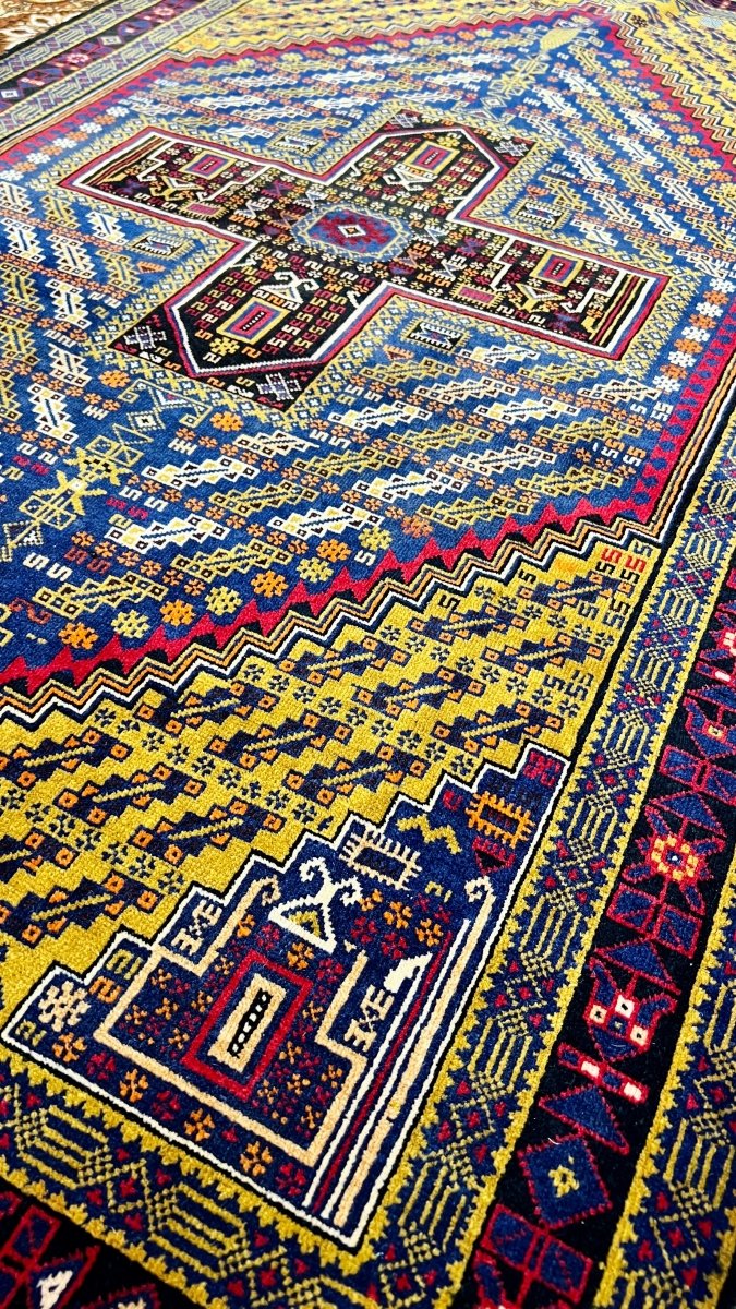 Vintage Afghan Baluch Rug | 6' 6