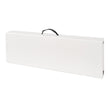 Banc pliable, polyéthylène, 183 cm L x 30 cm l x 43 cm H