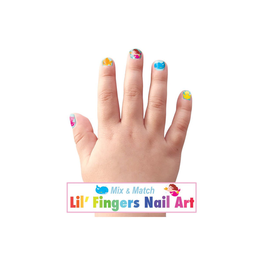 Scented Nail Stickers - Mermaids & Friends - Girl Nation