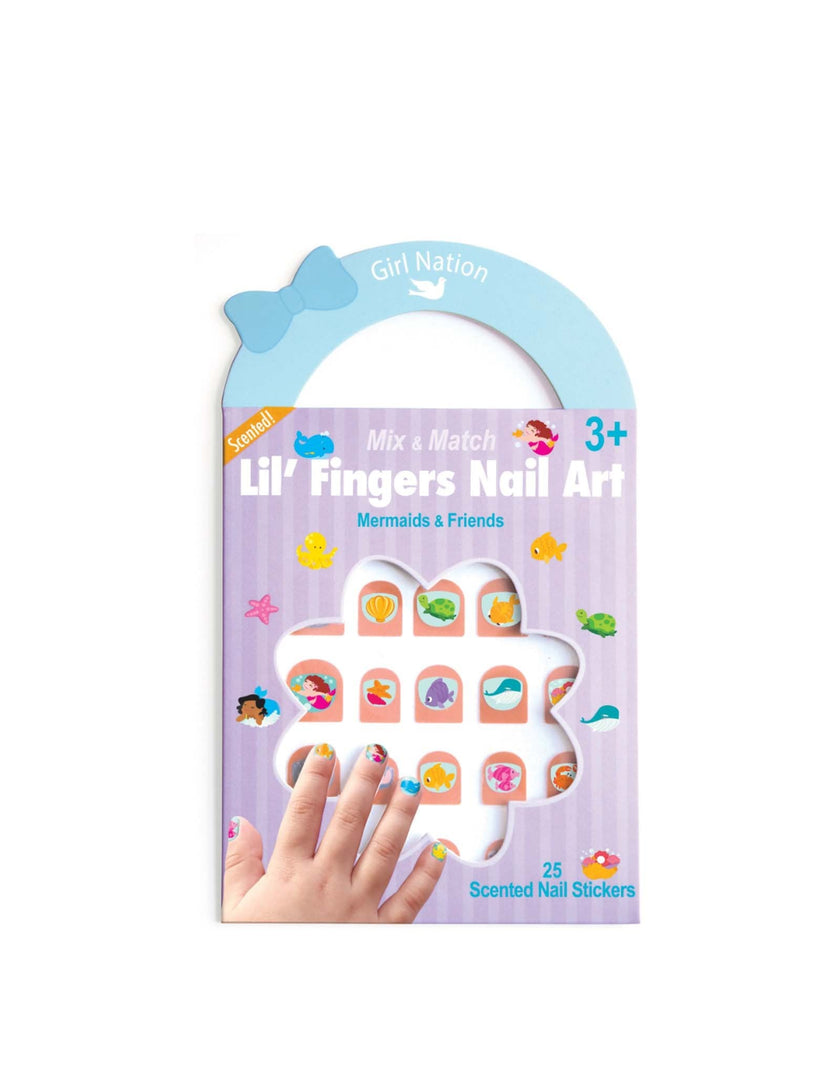 Scented Nail Stickers - Mermaids & Friends - Girl Nation