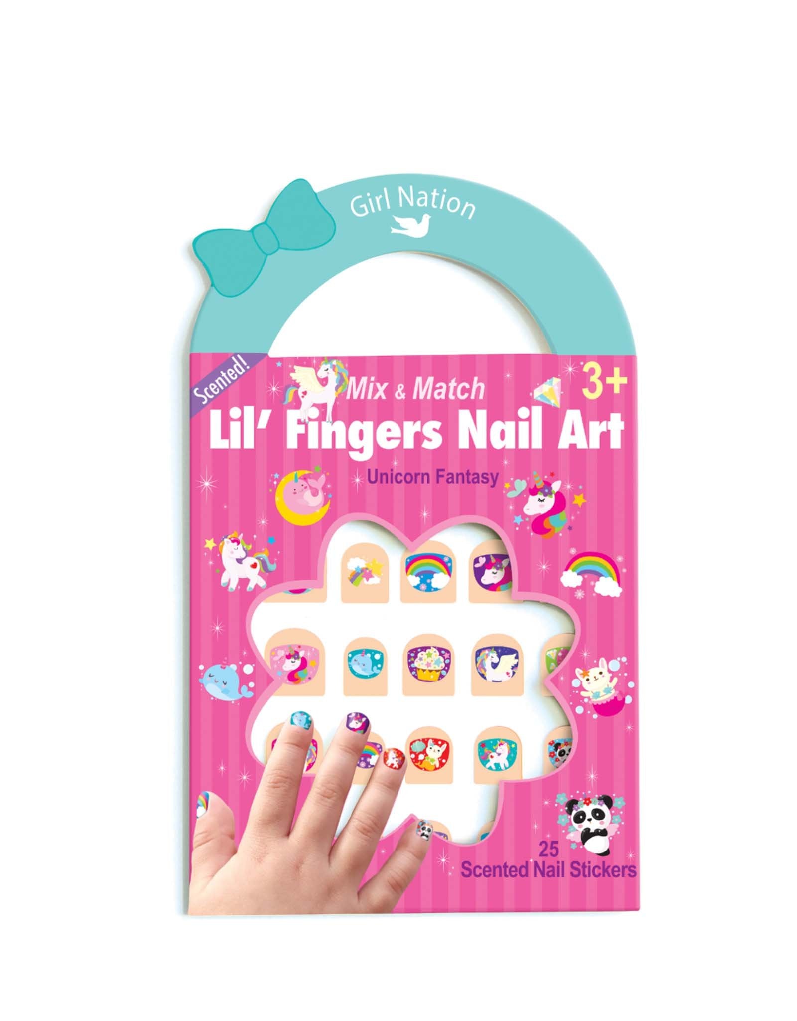 Scented Nail Stickers - Unicorn Fantasy - Girl Nation