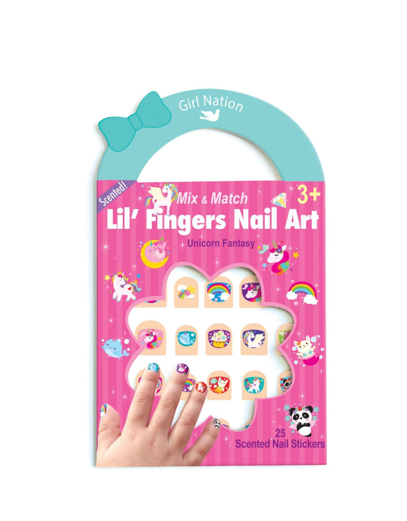 Scented Nail Stickers - Unicorn Fantasy - Girl Nation