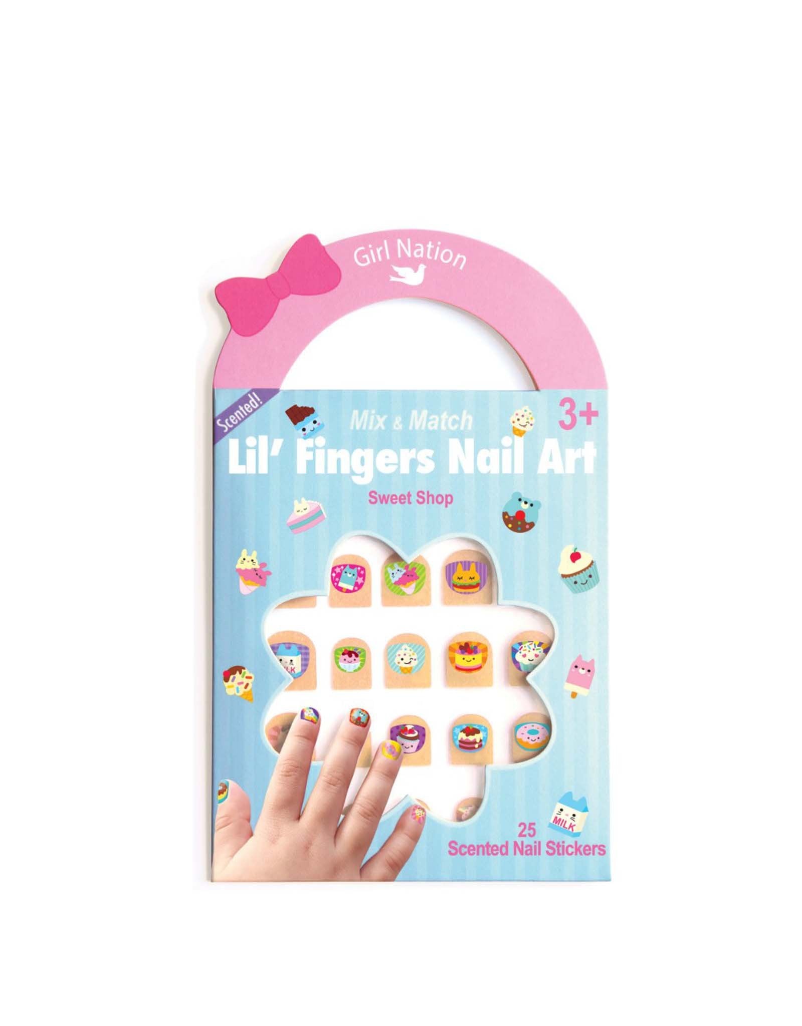 Scented Nail Stickers - Sweet Shop - Girl Nation