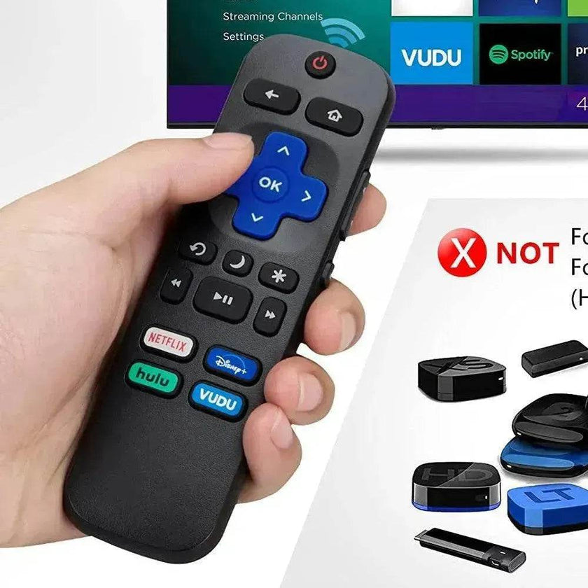 Roku TV Replacement Remote Control – Wireless Smart TV Remote with Streaming Shortcut Buttons