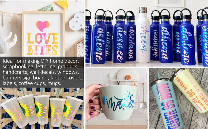 TeckWrap Opal Adhesive Vinyl - Opal White | Dazzling Chrome Finish | Ideal for DIY Projects